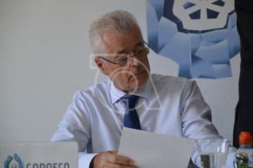 GoroEco arremetió contra los gobernantes del Ayuntamiento en una rueda de prensa  (Foto TA)